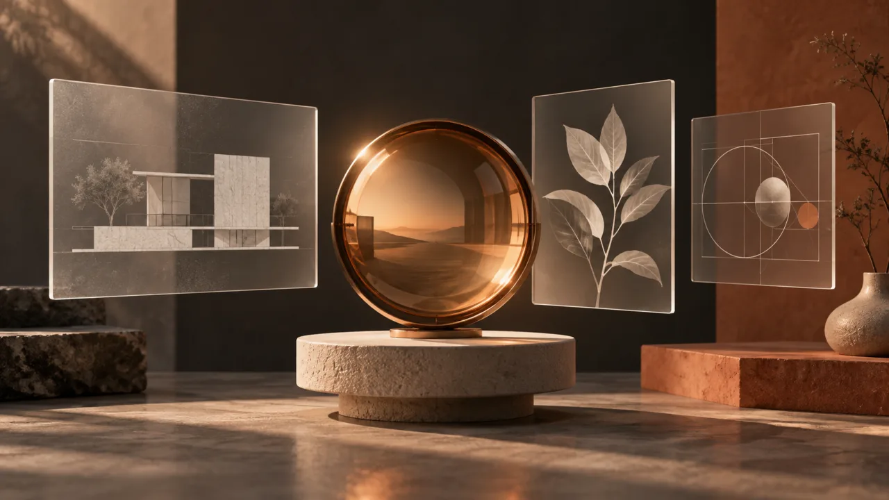 Conceptual illustration of visual analysis, not model output