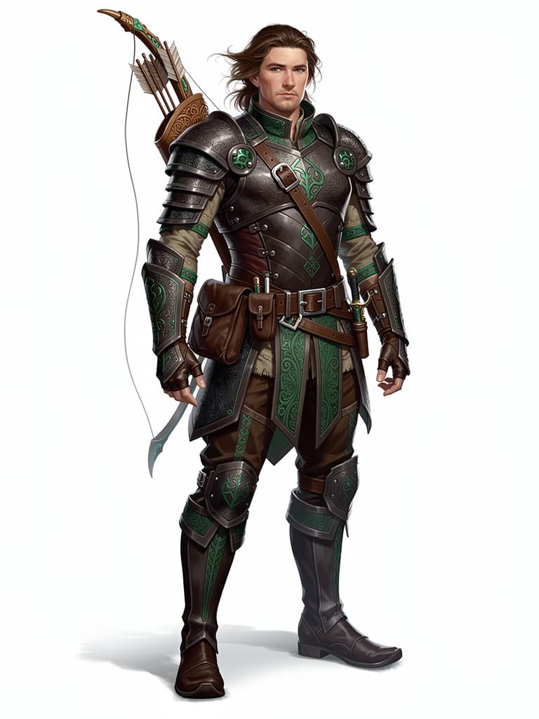 Fantasy ranger character concept generated with FLUX.2 Pro